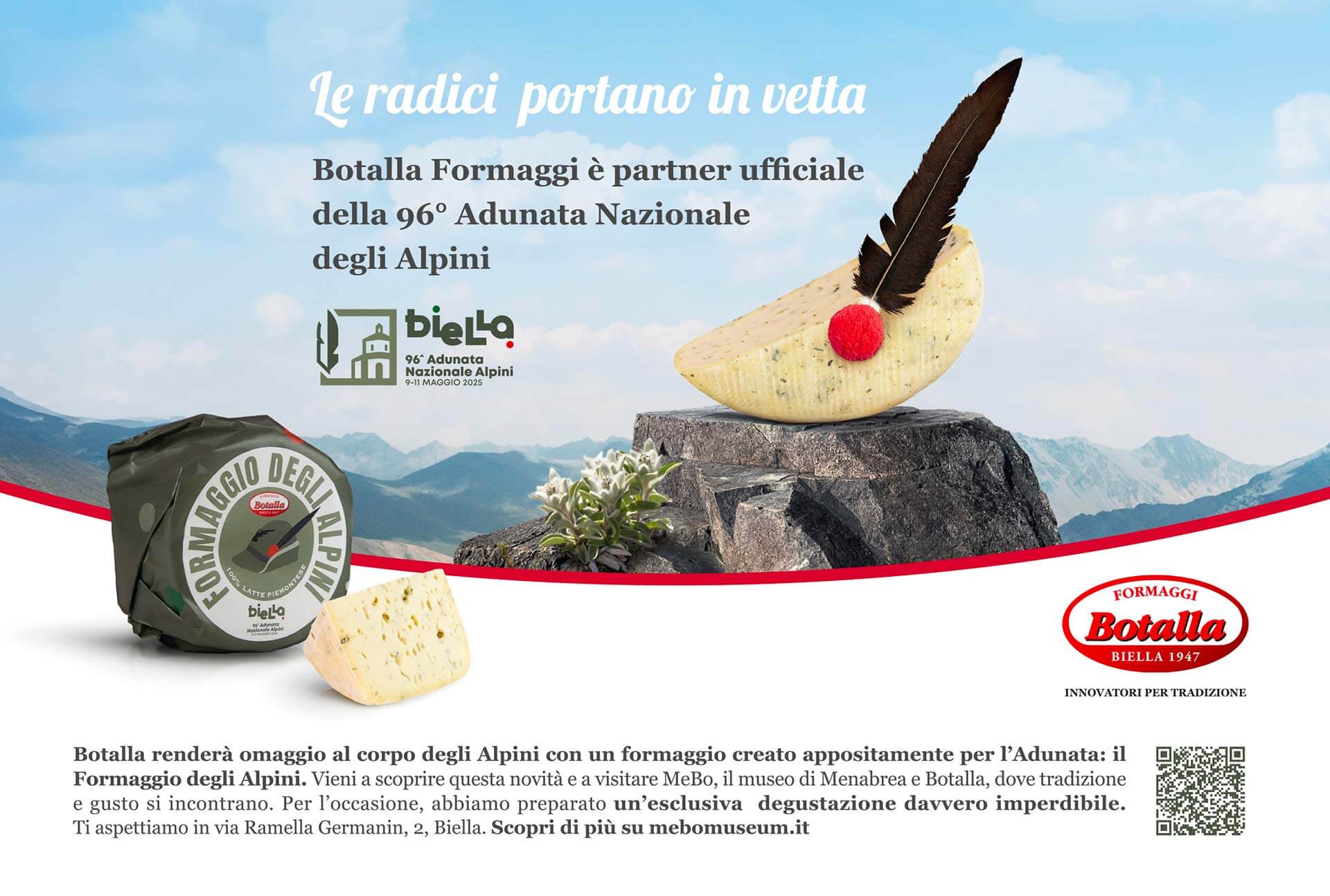 Botalla Formaggi - Campagna Formaggio degli Alpini