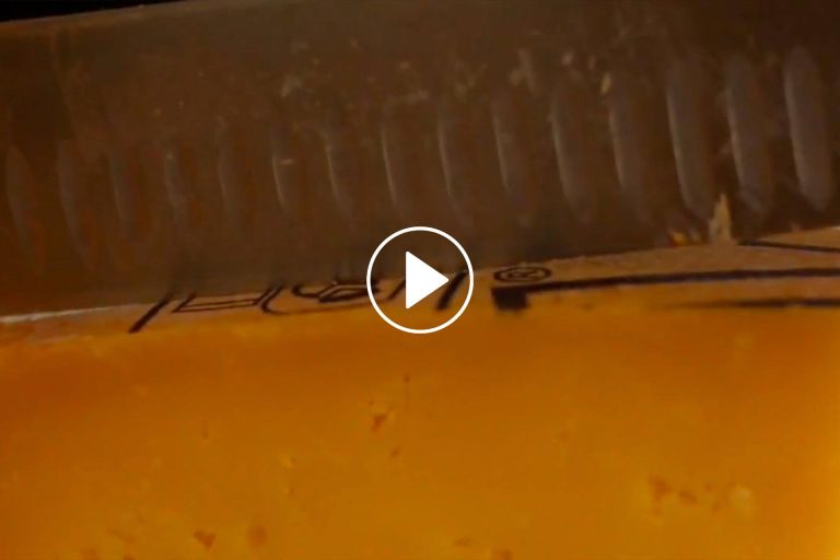 Progetto Forme - Cheese Linear Clock